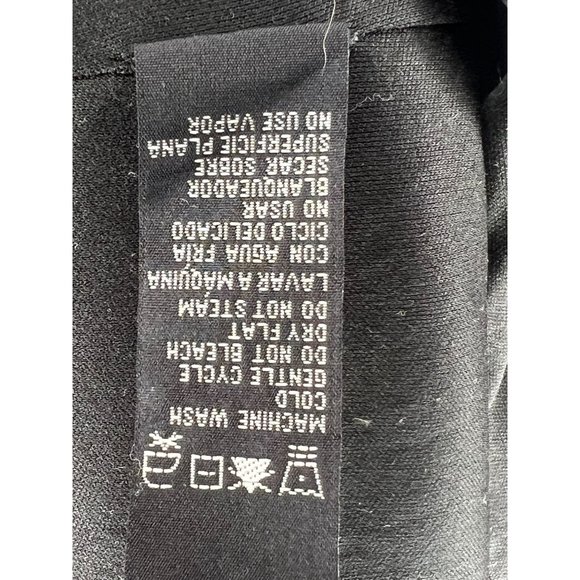 Scarlet Nite One shoulder woman’s size 14 black and cream mini party dress layer - Picture 12 of 14